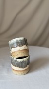 Ceramika handmade styl rustykalny beż brąz