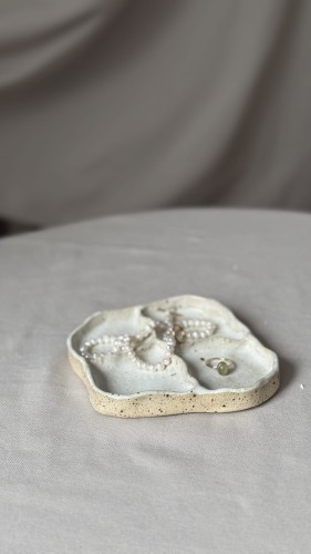 Taca ceramiczna handmade 4 sekcje