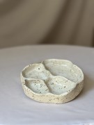 Taca ceramiczna handmade 4 sekcje