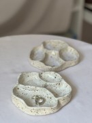 Taca ceramiczna handmade 4 sekcje