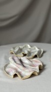 Ręcznie robiona taca na biżuterię pastelowa wave