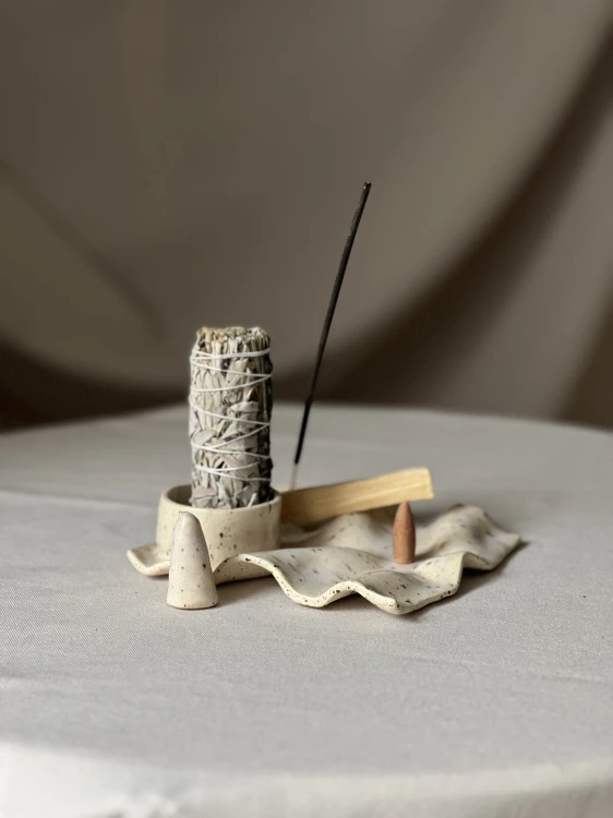 Zestaw z gasikiem do Palo Santo i szałwii